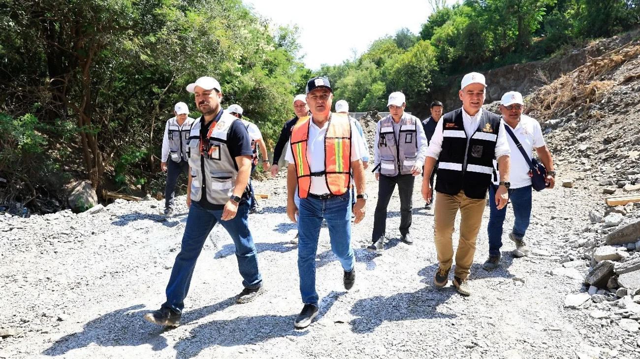 Refuerza Guadalupe represa cerca del Cerro de La Silla 