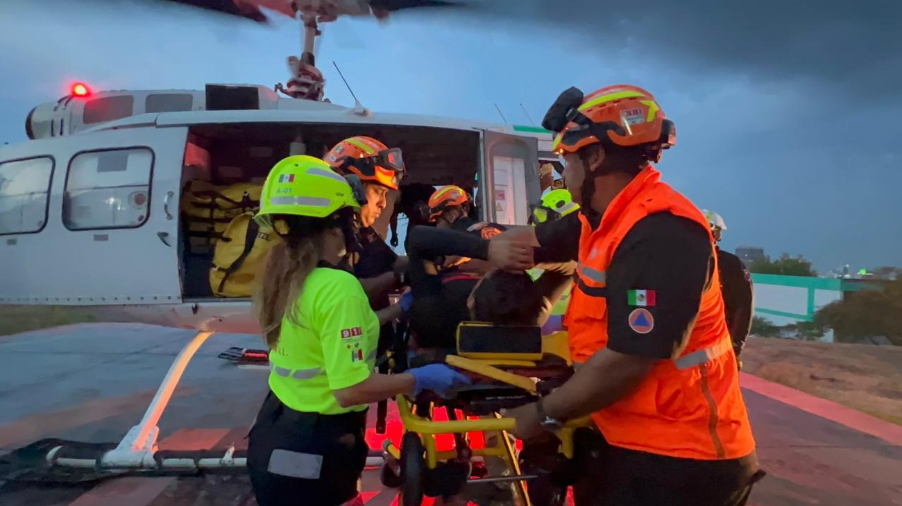 Salvan a cuatro senderistas en cascadas y cerros el fin de semana