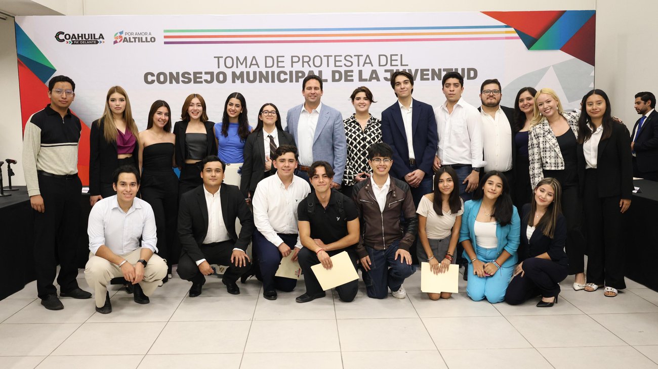 Saltillo instala Consejo Municipal de la Juventud 2025-2027