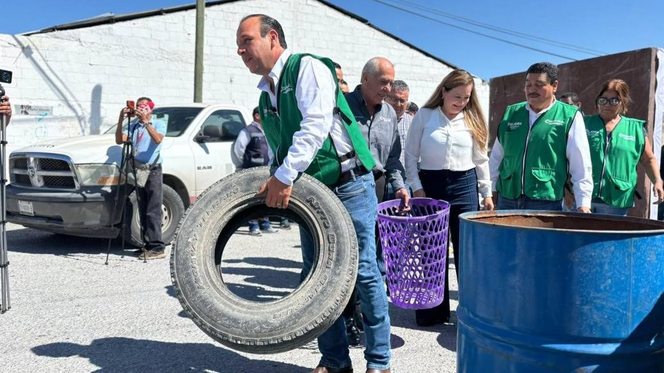 Parras sin casos de dengue; inician campaña preventiva