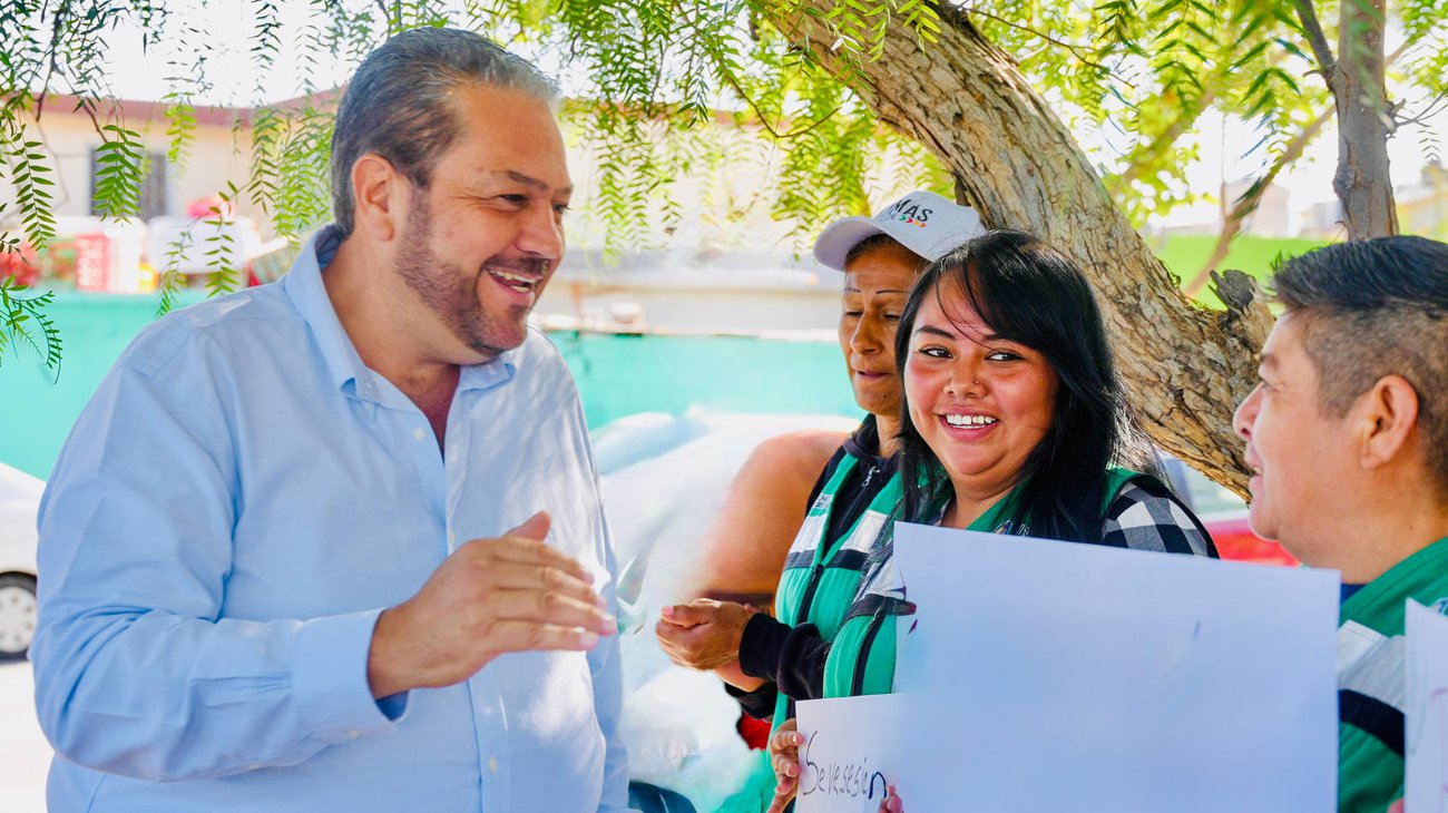 Ola Verde da empleo y mejora espacios públicos en Ramos Arizpe