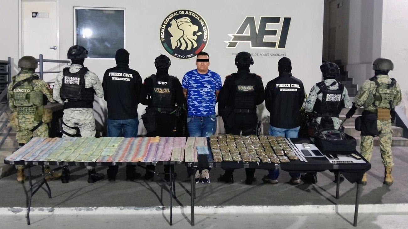 Vinculan a proceso a joven por presunto narcomenudeo en Monterrey