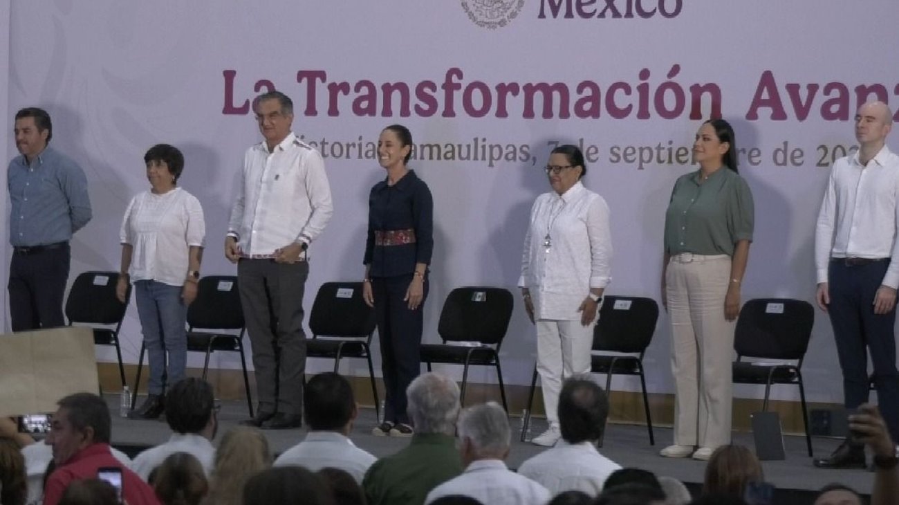 Anuncia Claudia Sheinbaum 22 mil 771 MDP para Tamaulipas en 2025