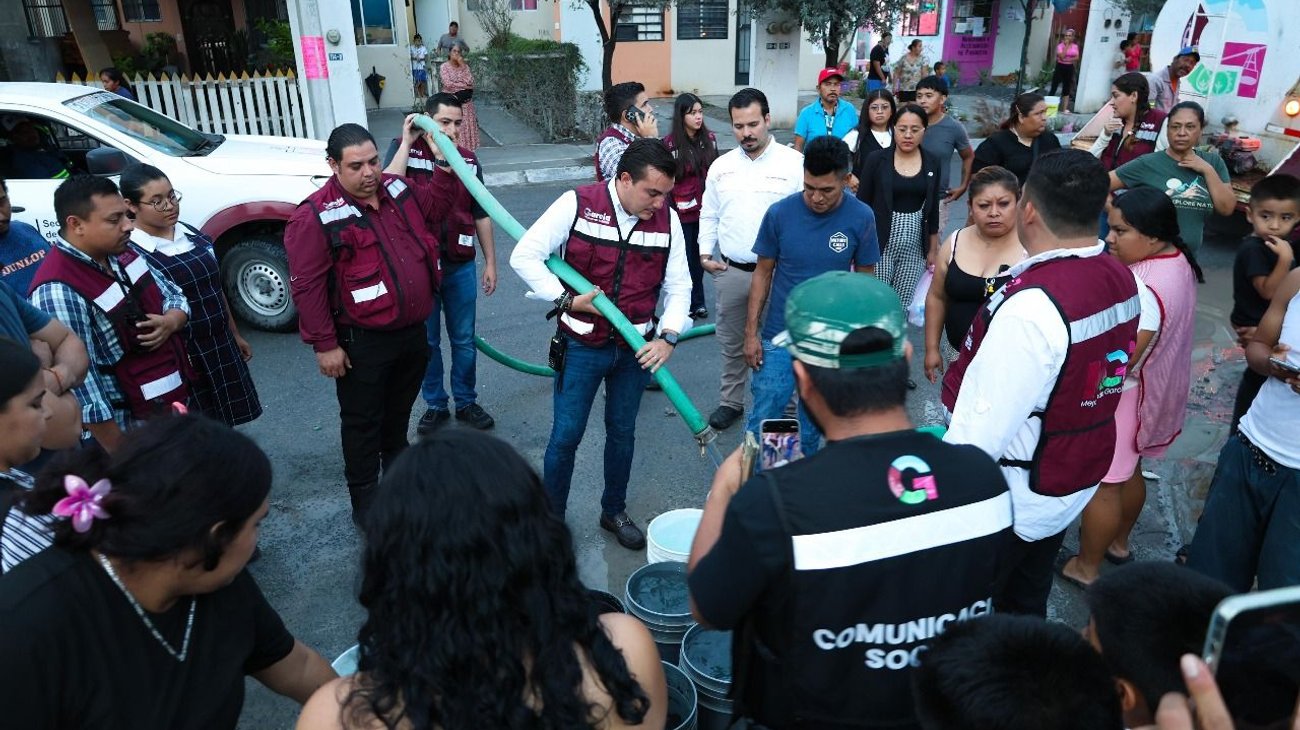 Implementa García plan ante la falta de agua en 38 colonias