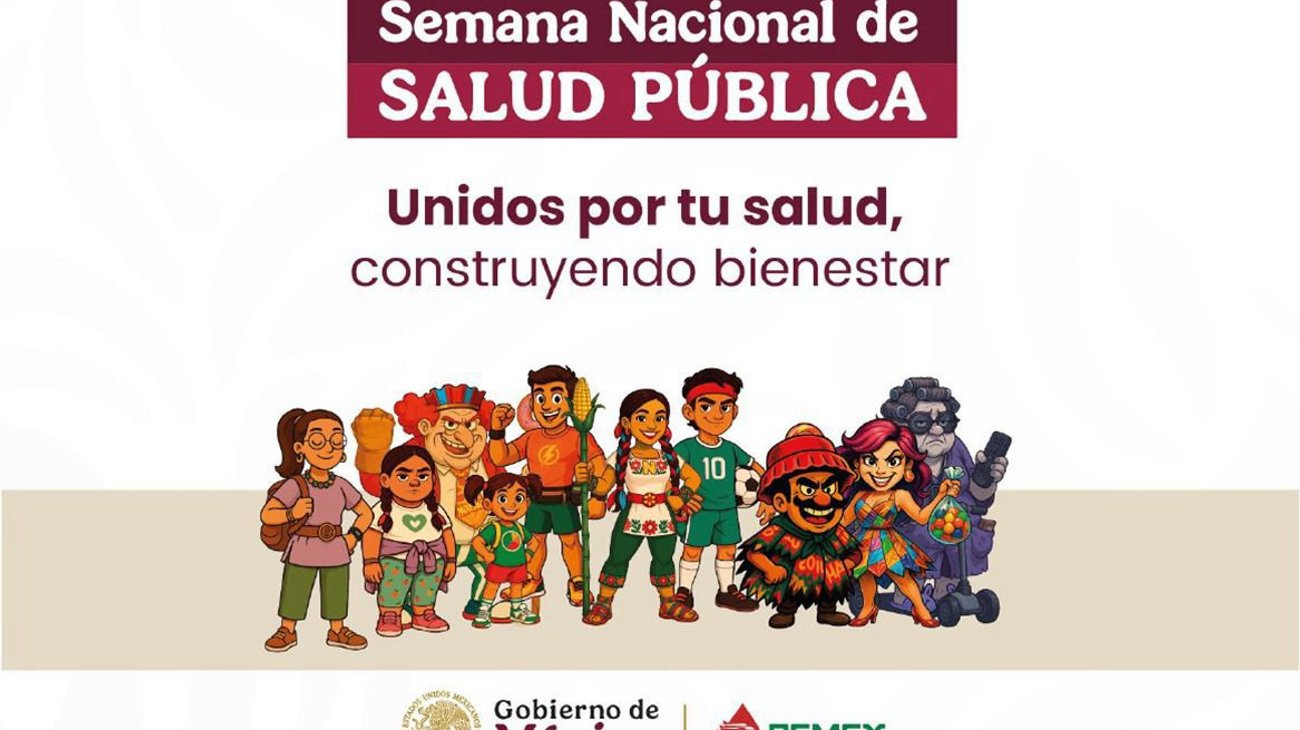 Pemex se suma a la Semana Nacional de Salud Pública en Tamaulipas