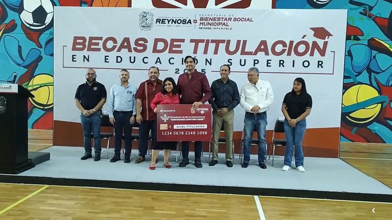 Reynosa da becas de titulación y busca que trámite sea gratuito