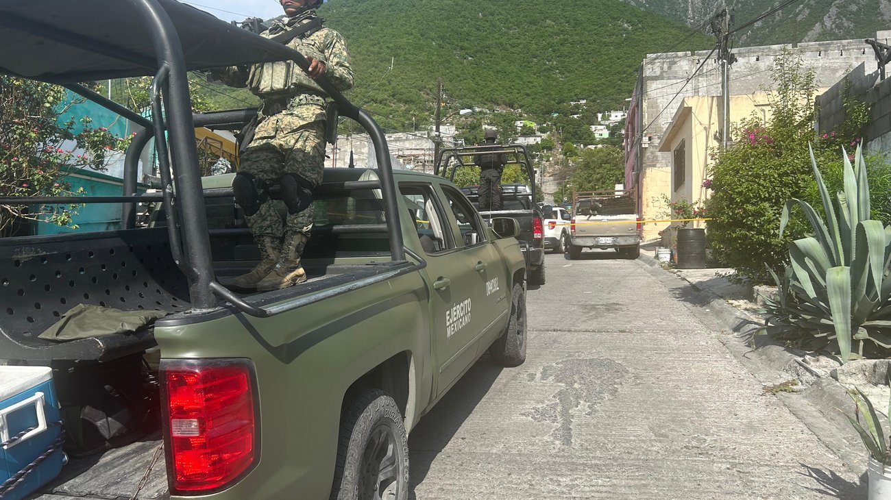 Catean vivienda por narcomenudeo en San Ángel Sur, en Monterrey