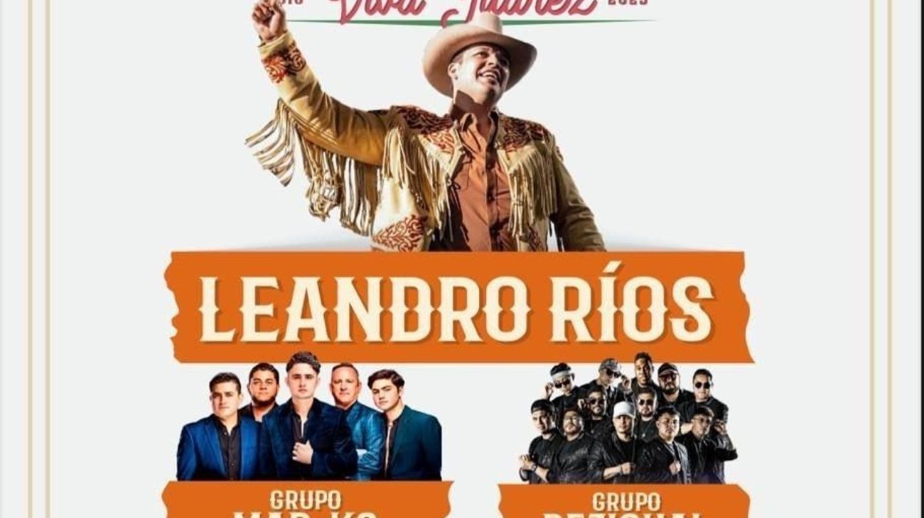 Tendrán en Juárez noche patria con música de Leandro Ríos