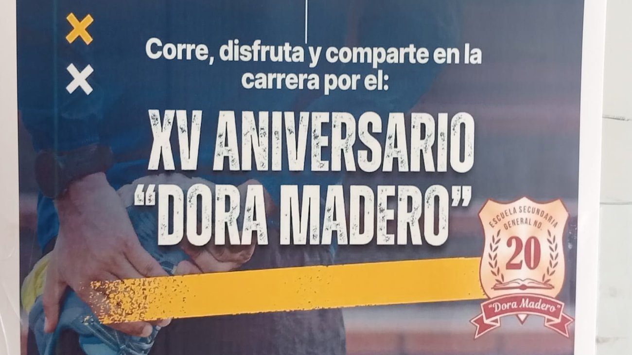 Secundaria Dora Madero celebrará su 15 aniversario con carrera 3K