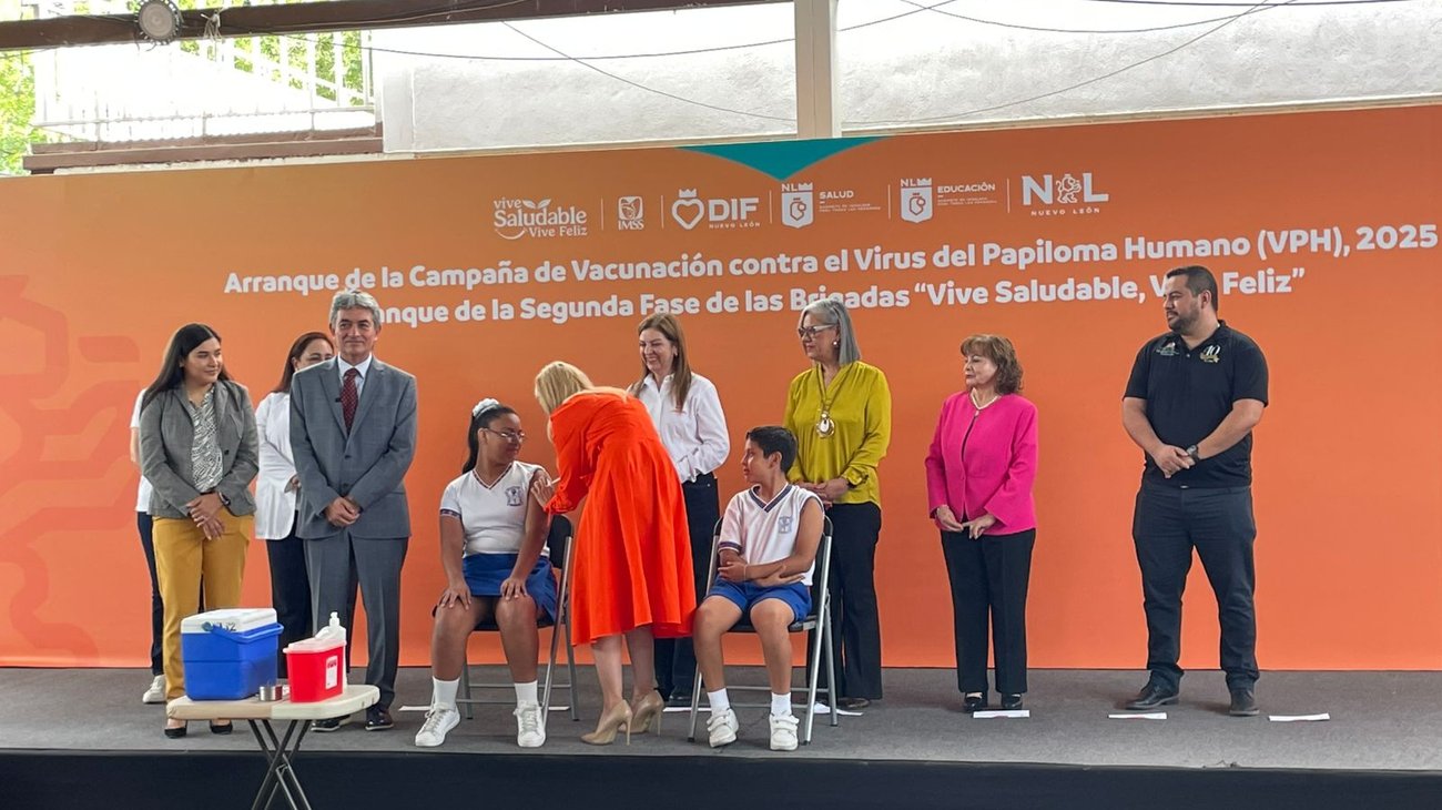 Alista Salud vacunar 104 mil niños contra VPH 