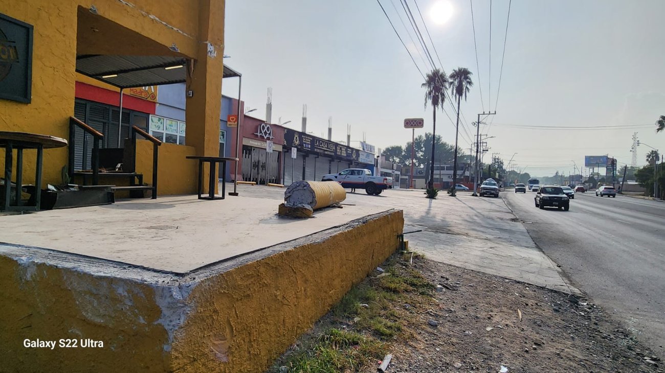 Refuerzan seguridad vial en boulevard Valdez Sánchez