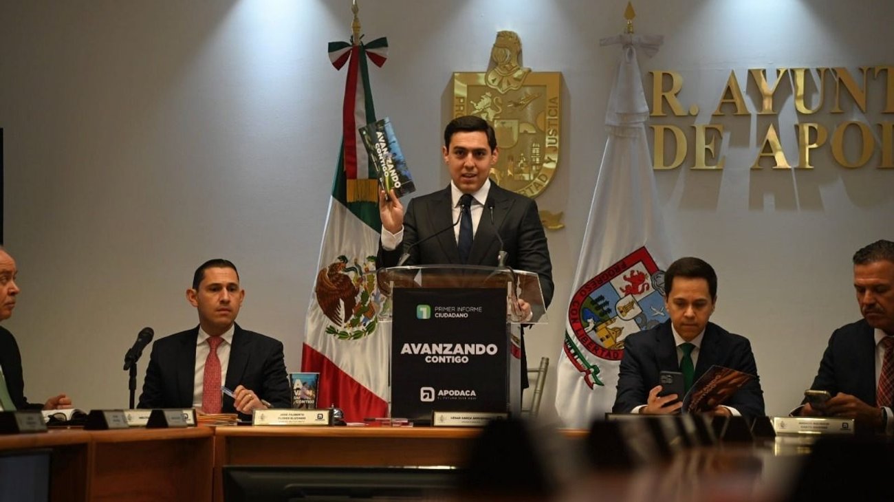 Destaca César Garza gran inversión en obra pública en Apodaca