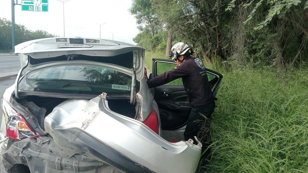 Desbarrancamiento en Santiago deja siete personas lesionadas