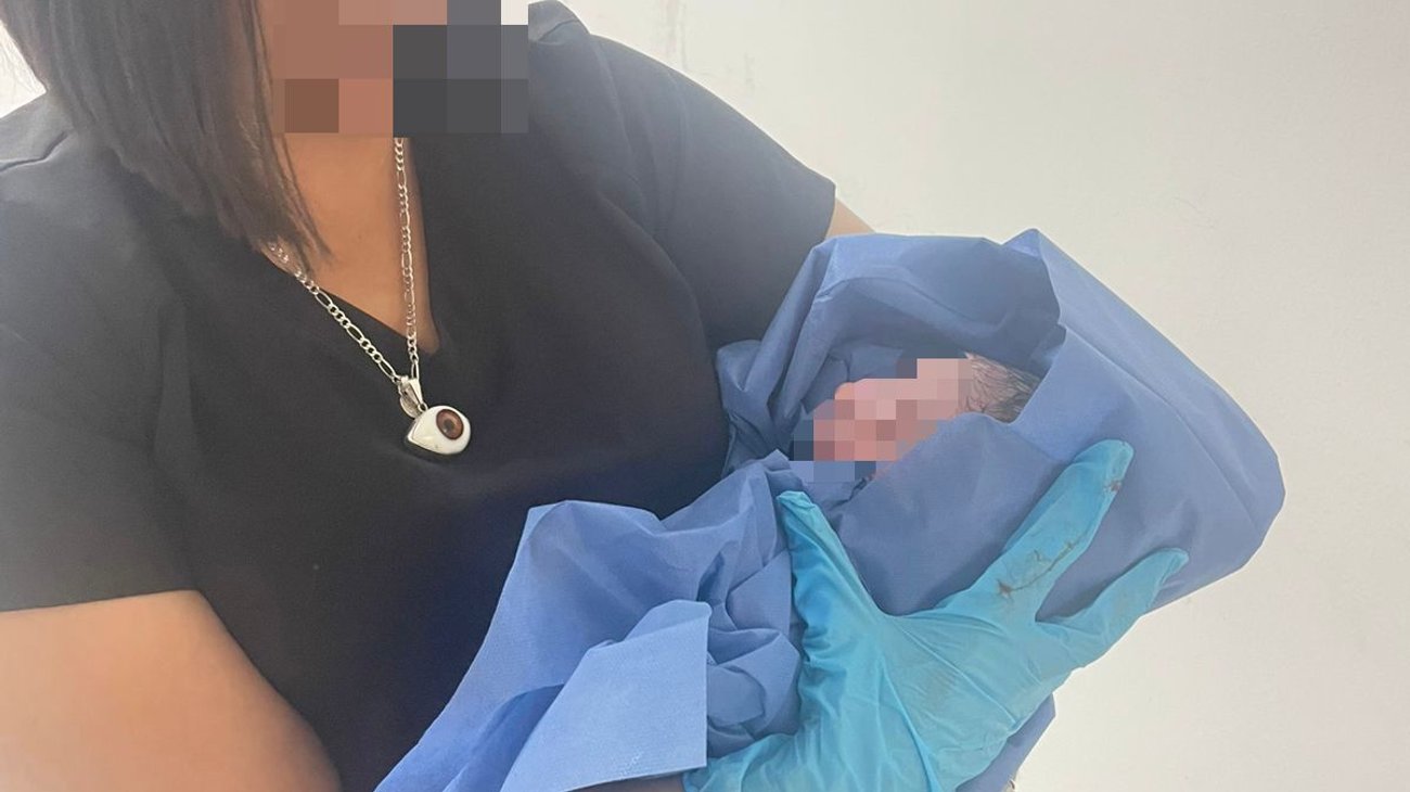 Nace bebé en instalaciones de Fuerza Civil en Escobedo