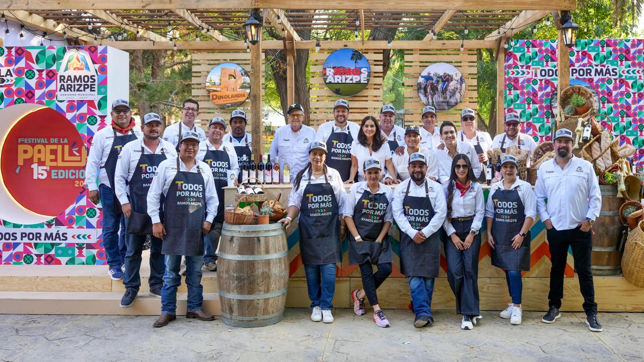 Éxito total en el Festival de la Paella 2025 en Saltillo