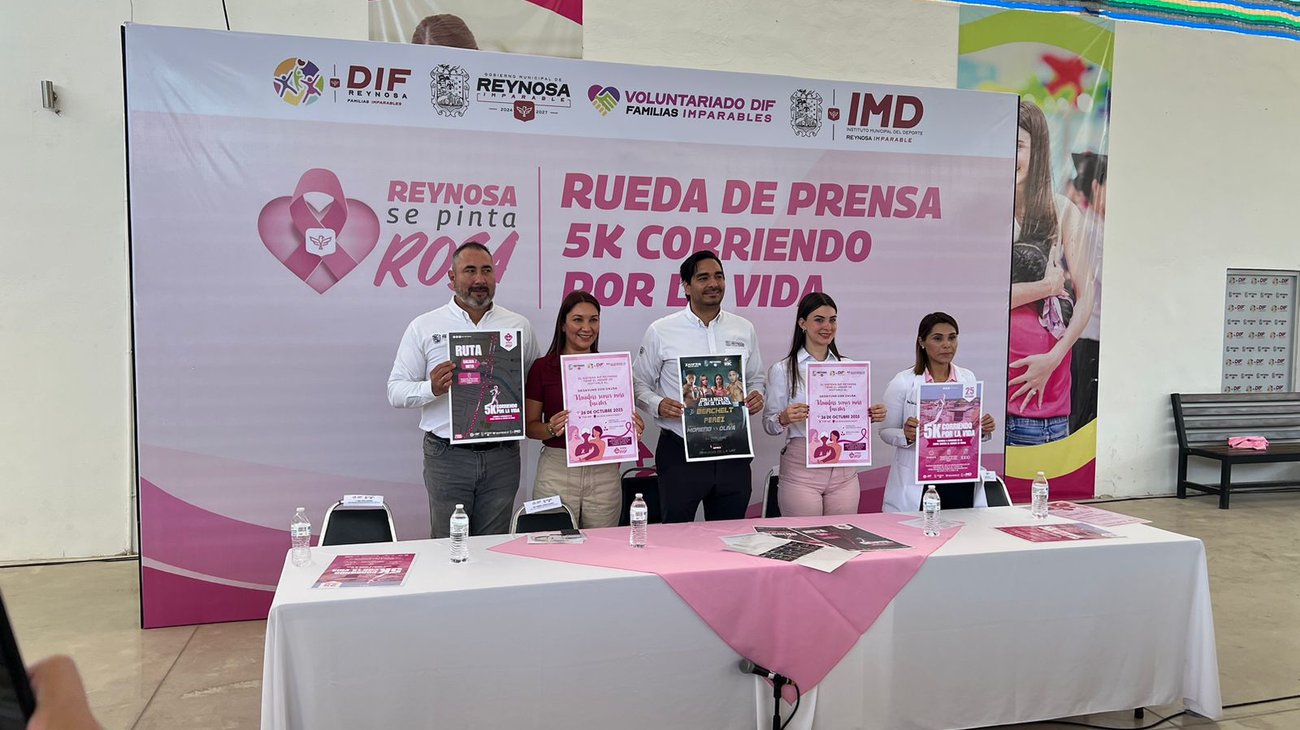 DIF Reynosa inicfia inscripciones para 'Corriendo por la Vida'