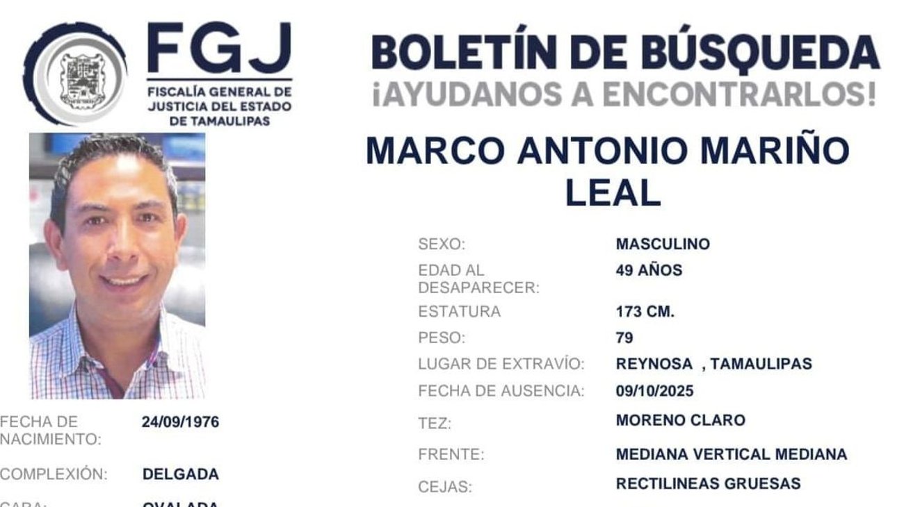 FECANACO Tamaulipas pide el pronto regreso de empresario 