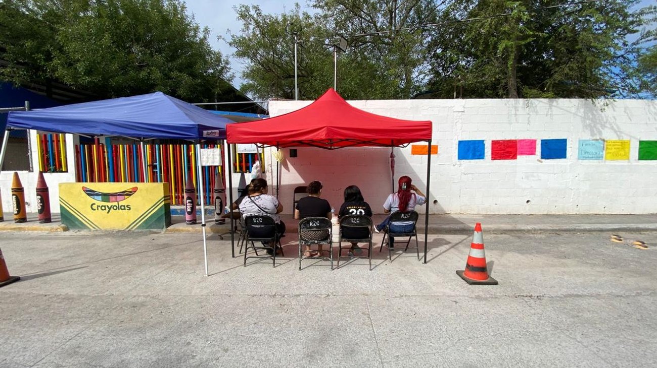 Madres cierran kínder en Reynosa ante olvido de autoridades