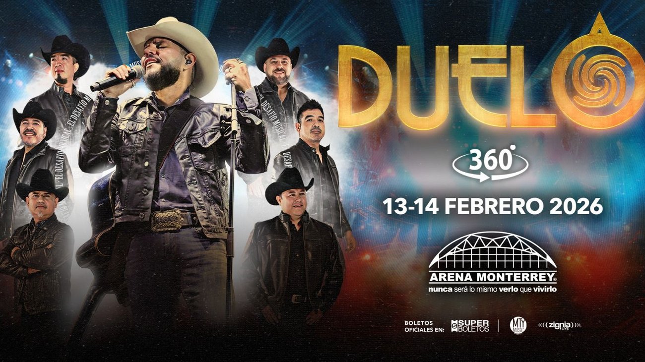 Duelo presentará su concierto 360° en la Arena Monterrey