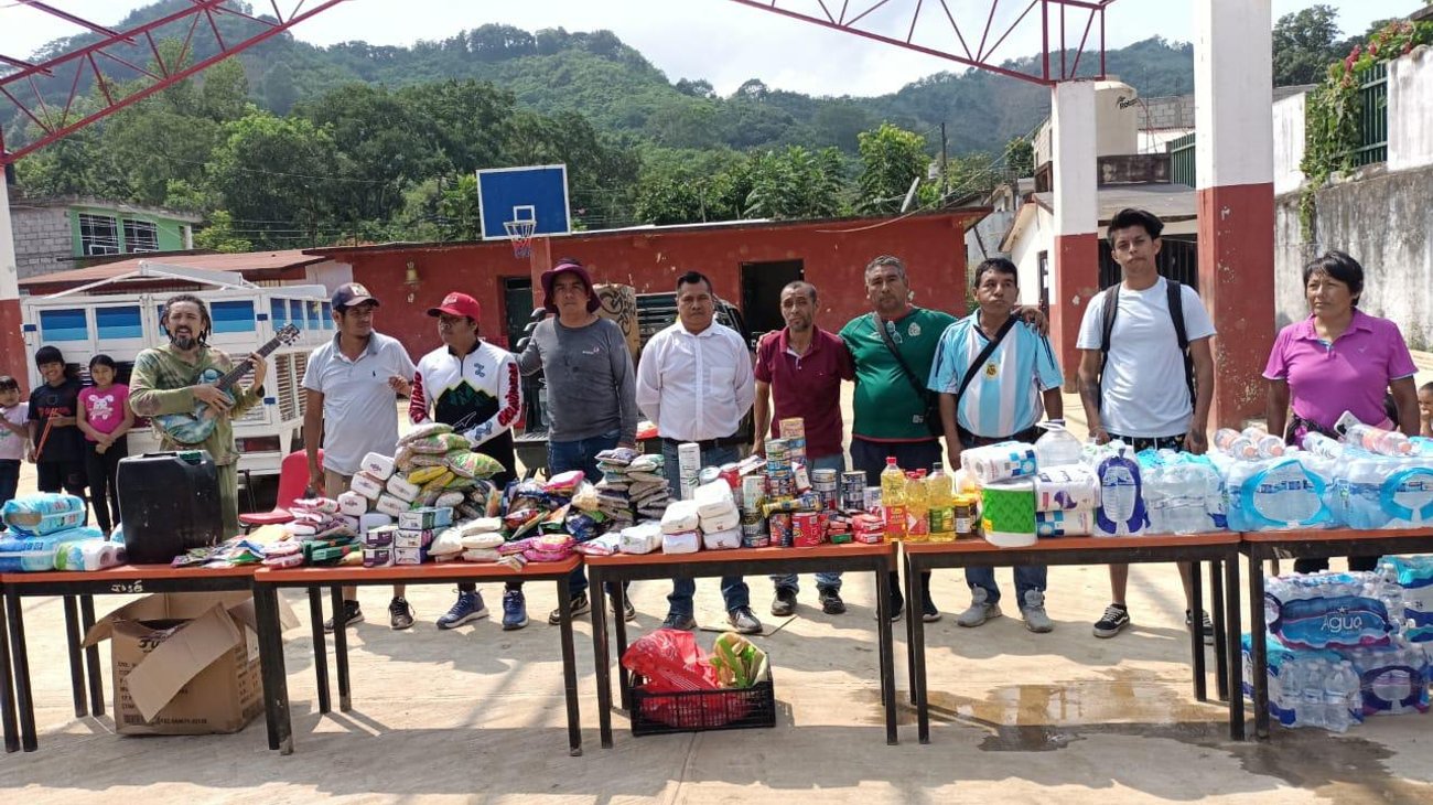 De Reynosa, llevan ayuda a comunidades afectadas en Hidalgo