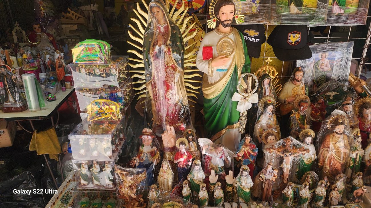 Aumenta demanda por artículos religiosos de San Judas Tadeo