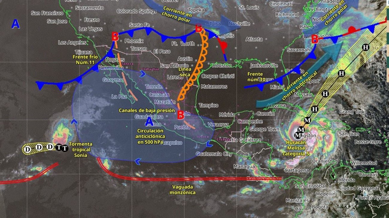 Prevén descenso de temperatura en Coahuila por Frente Frío 11