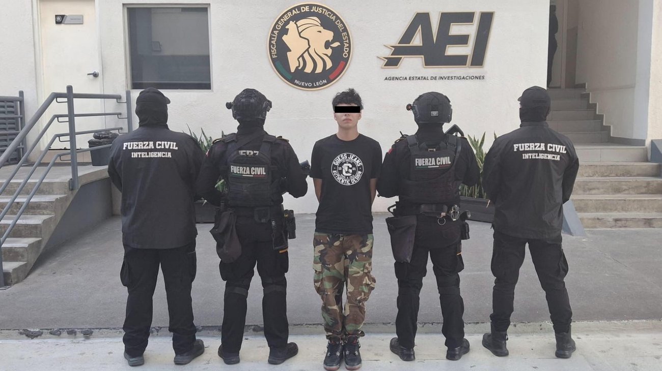 Arrestan a jóvenes con drogas en Valle de Infonavit, Monterrey