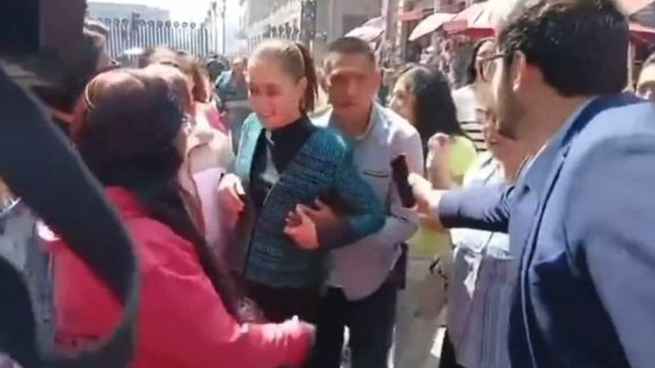 Detienen a sujeto que acosó a Claudia Sheinbaum