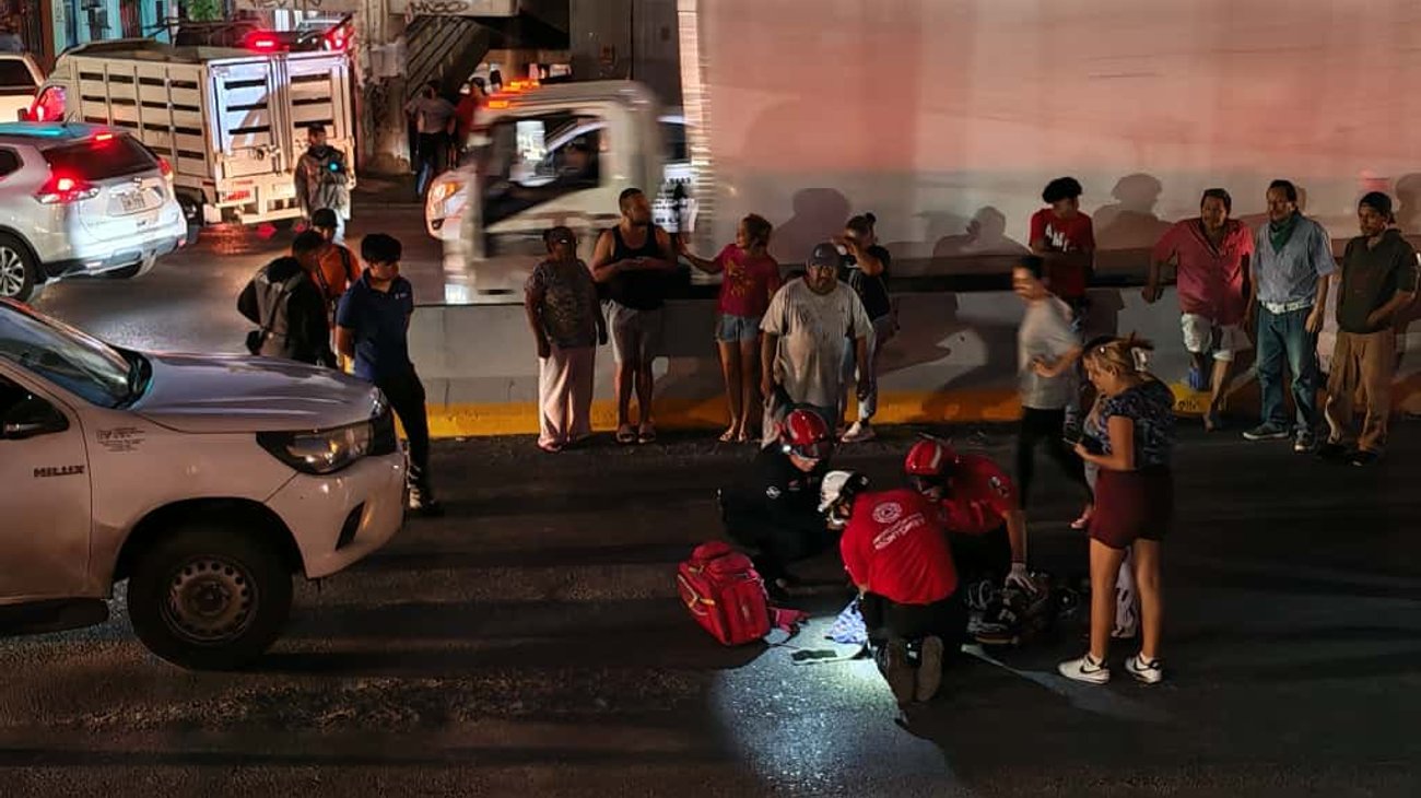 Atropellan a hombre de la tercera edad en avenida Bernardo Reyes