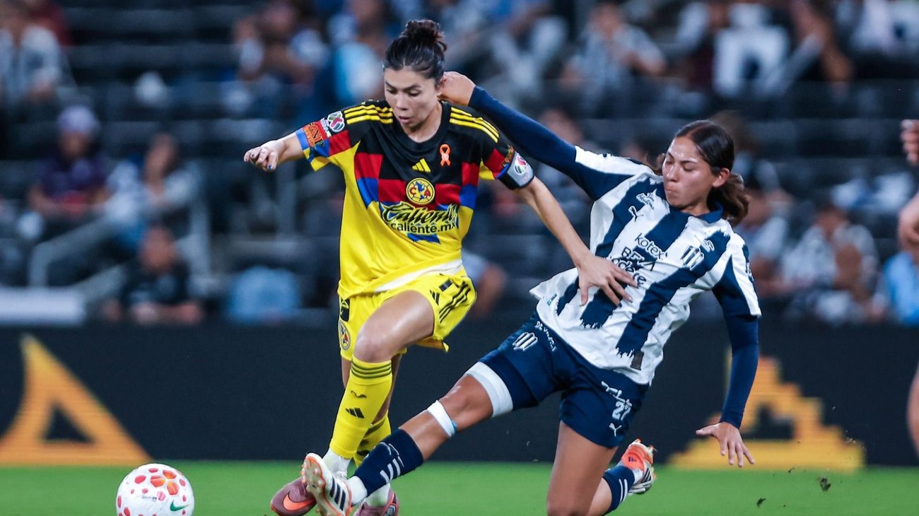 Rayadas le empata 1-1 a América; todo se definirá este domingo