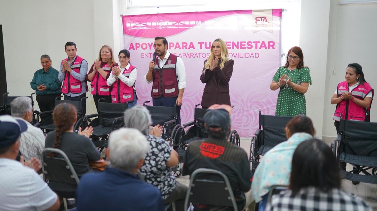 Entrega Santa Catarina más de 1,300 aparatos de movilidad