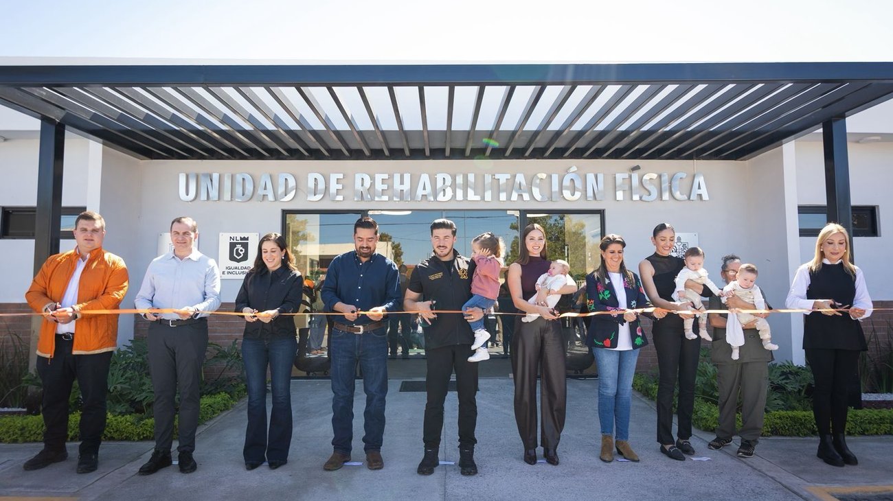Inaugura gobernador, clínica de rehabilitación en General Terán