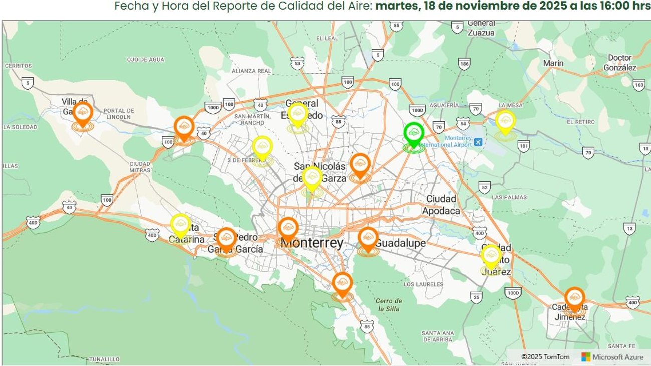 Despunta San Pedro con peor calidad del aire: SIMA
