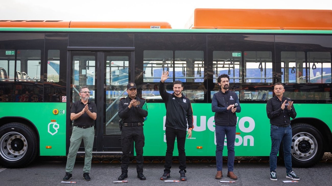 NL, único estado en renovar al 100% su transporte público: Samuel