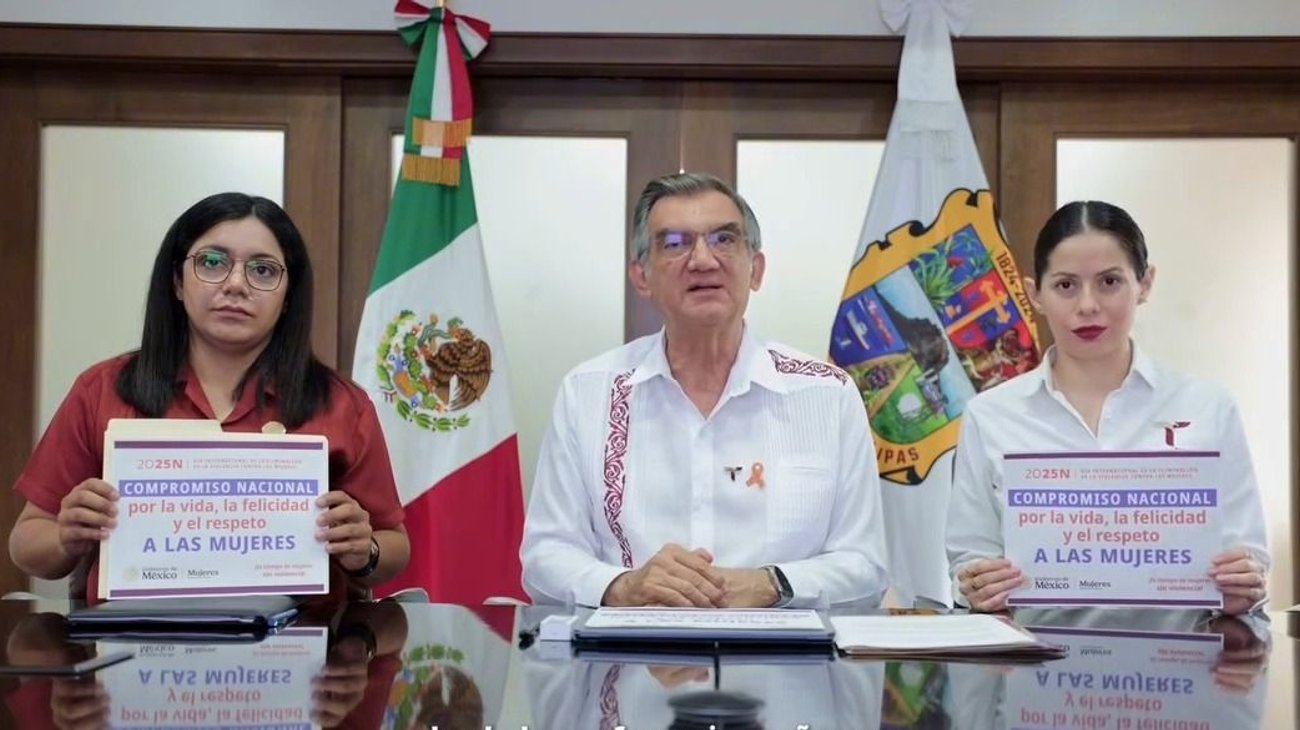 Tamaulipas llama a eliminar la violencia contra las mujeres