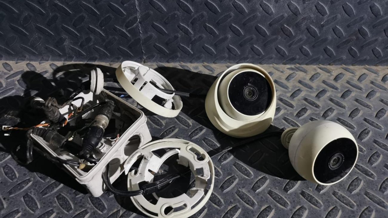 Aseguran cámaras de vigilancia ilegales en Matamoros