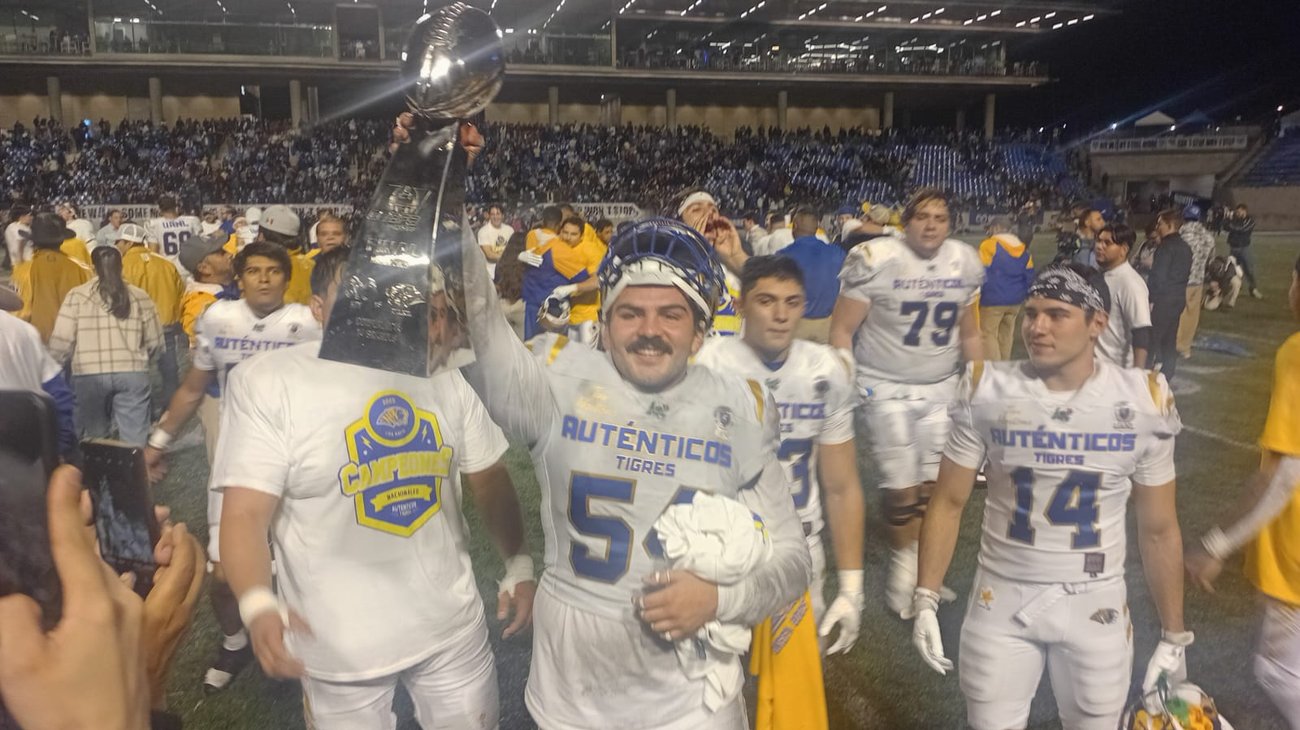 Tigres se corona campeón de la ONEFA tras vencer a Borregos 