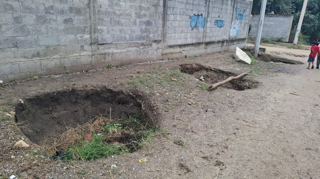 Registran más de 300 socavones en el sur de Tamaulipas