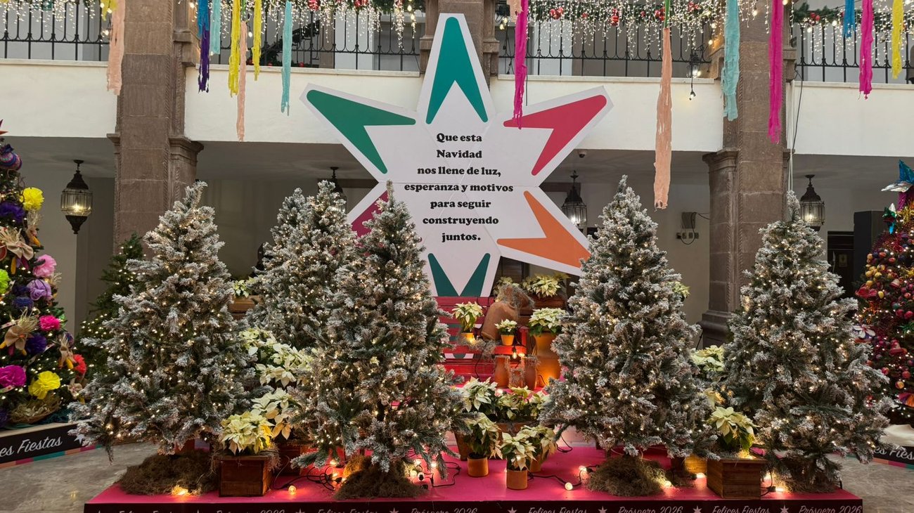 Inauguran exposición 'Navidad Mexicana' en Palacio de Gobierno