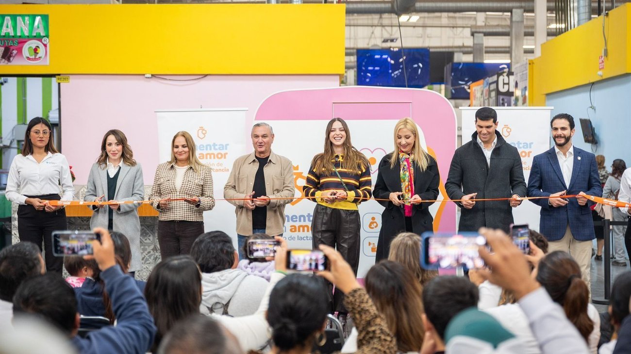 Inaugura Mariana Rodríguez el lactario 121 en Guadalupe