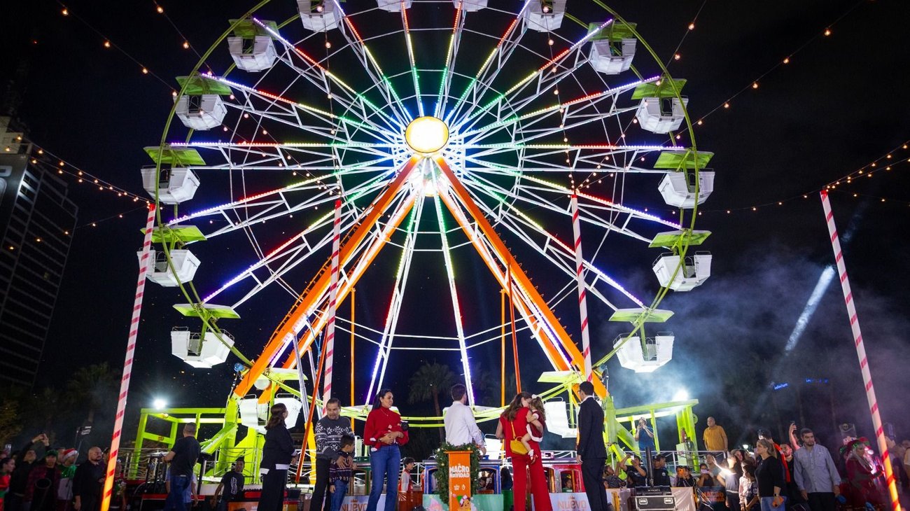 Inicia la Macro Navidad 2025 fiestas decembrinas en Nuevo León