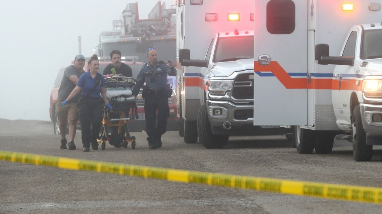 Al menos cinco muertos en choque de avión de la Marina en Texas