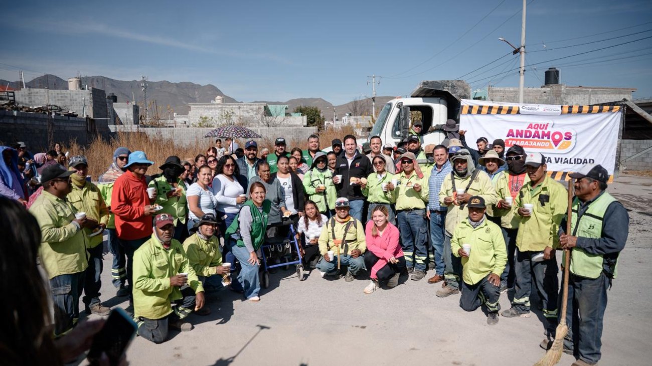 Arrancan nuevas obras en colonias de Saltillo