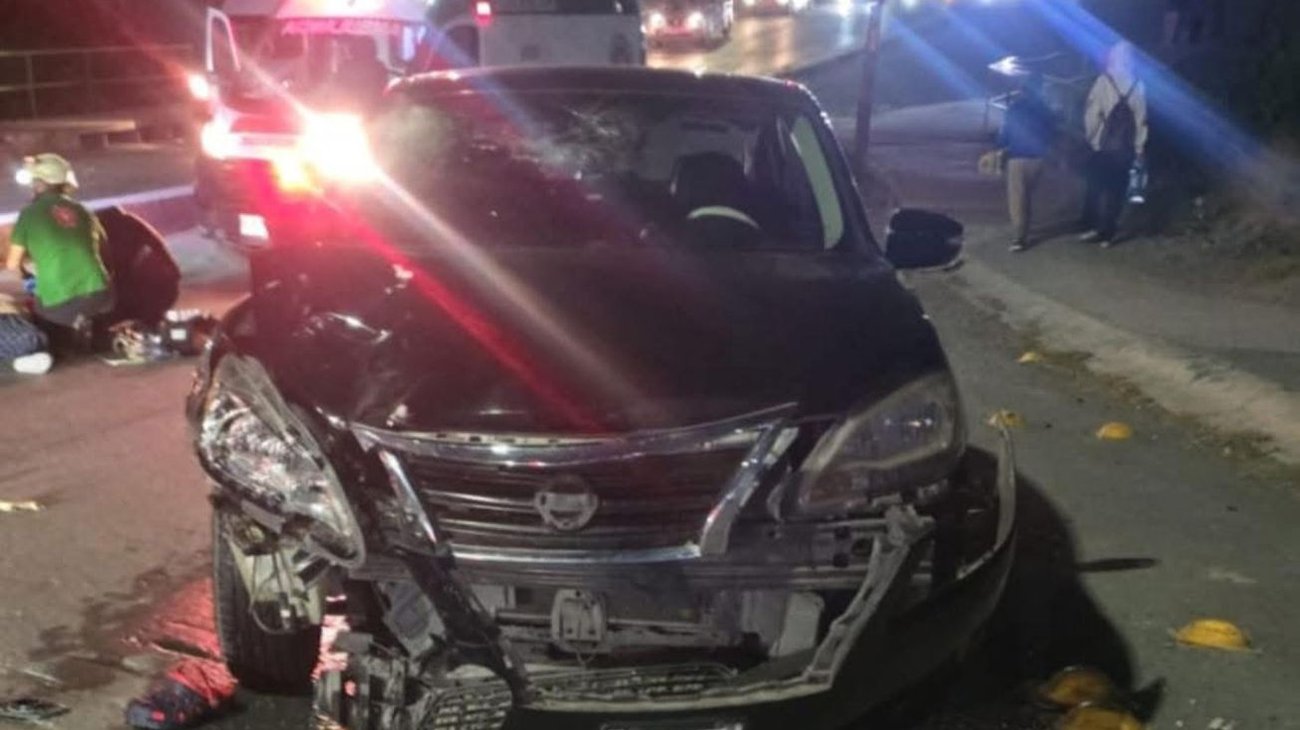 Motociclista muere tras choque con auto en Ciénega de Flores