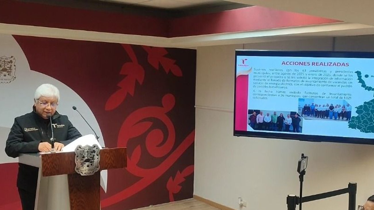 Programa de Electrificación al 100% en Tamaulipas