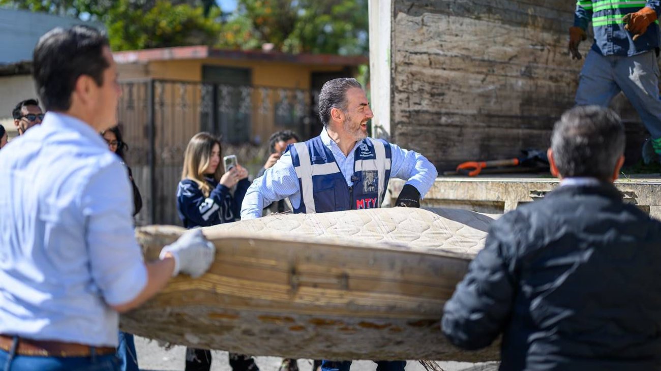 Encabeza Adrián de la Garza brigada integral en colonia Hidalgo