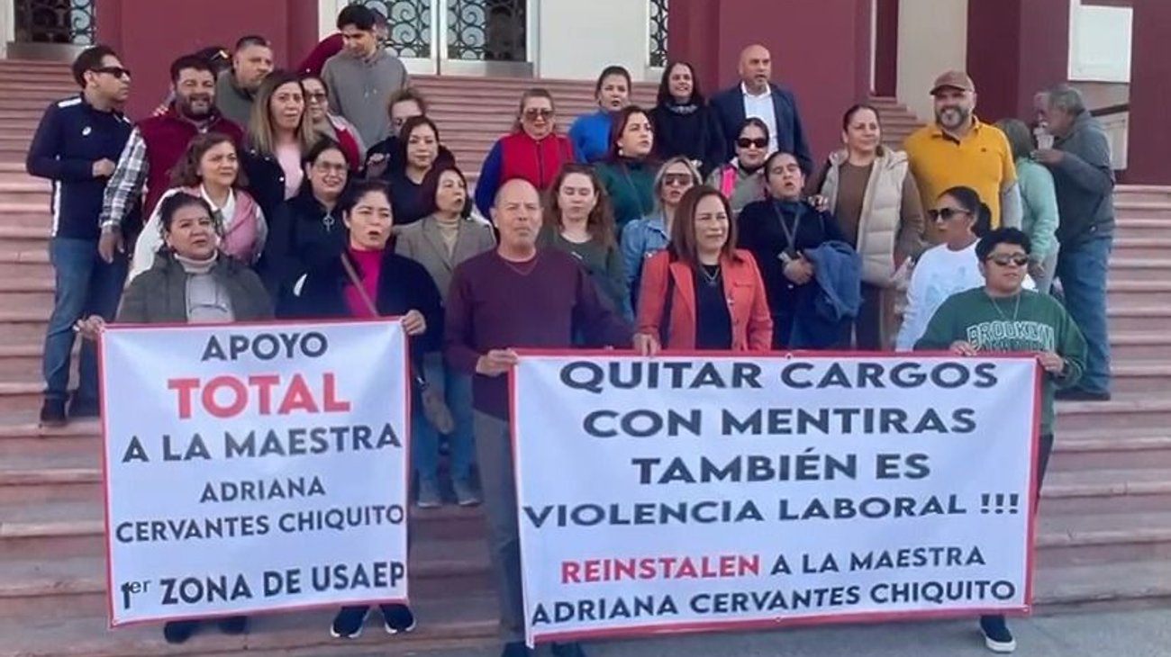 Supervisora escolar denuncia a cinco directivos por su despido