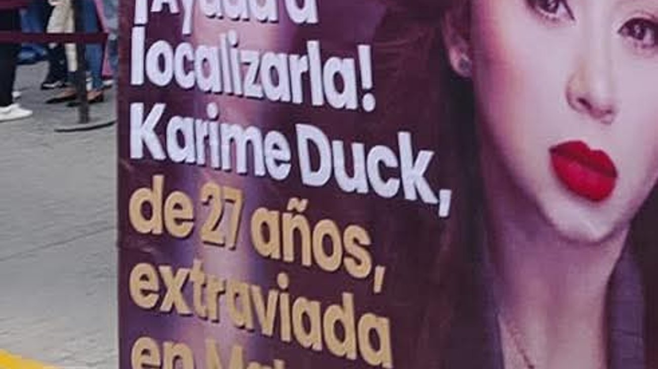 Piden apoyo para localizar Karime Duck en Matamoros