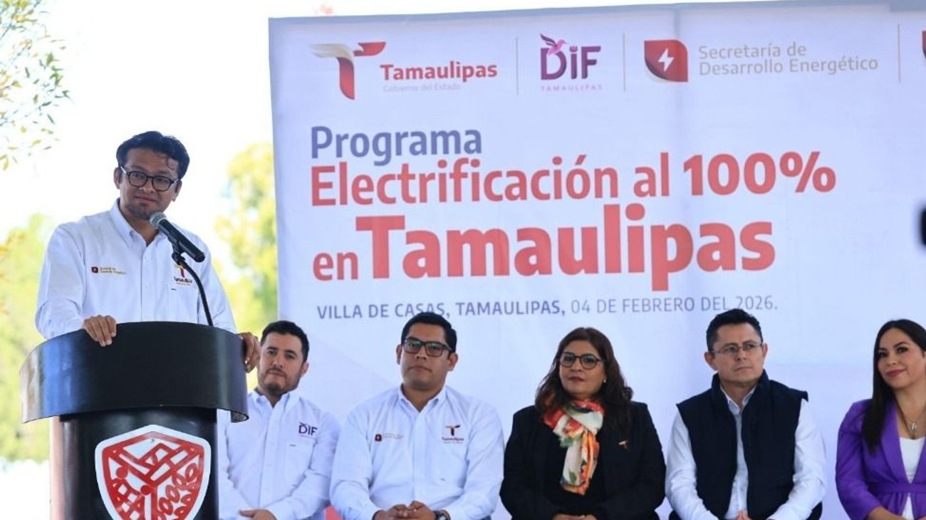 Arranca el Programa “Electrificación 100% en Tamaulipas”