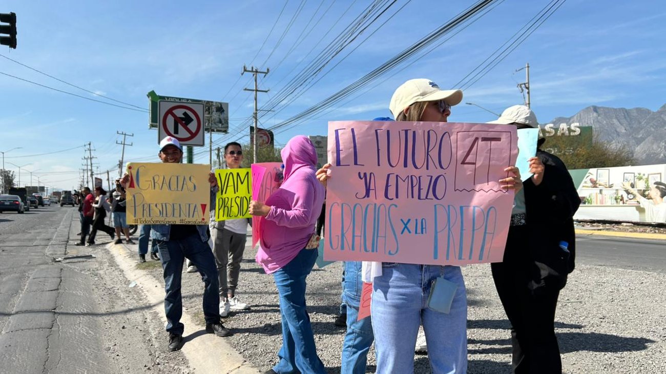 Se plantan en avenidas y calles para dar bienvenida a Sheinbaum